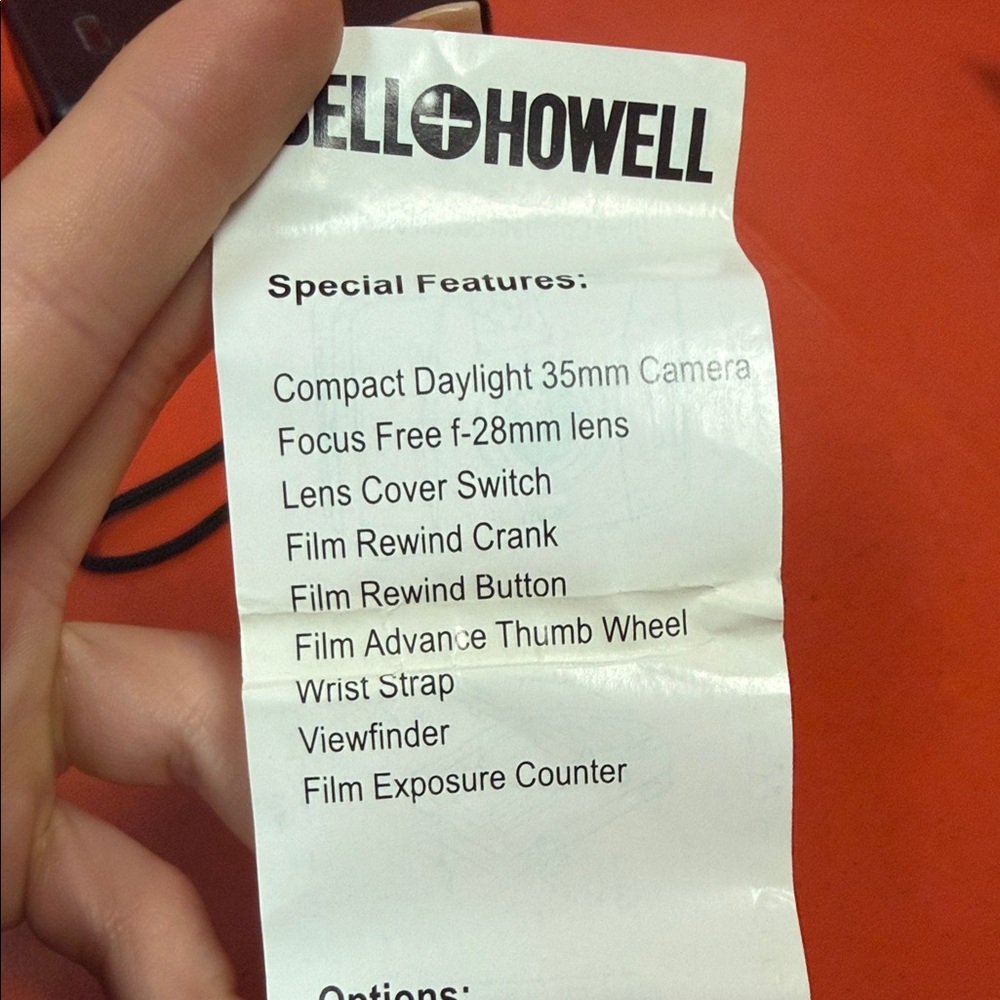 Bell Howell Film Camera with Case - Picture 15 of 16